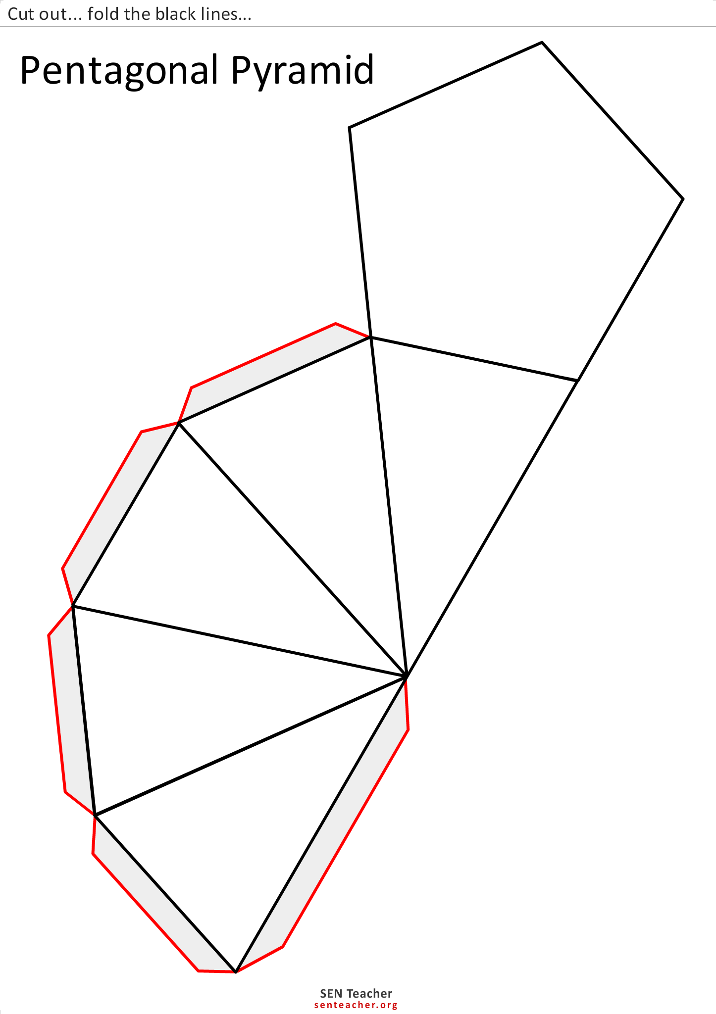 Как сделать объемную фигуру. Правильная пятиугольная пирамида развертка. Правильная пятиугольная пирамида схема. Развертка пятиугольной пирамиды чертеж. Пятигранная пирамида развертка.